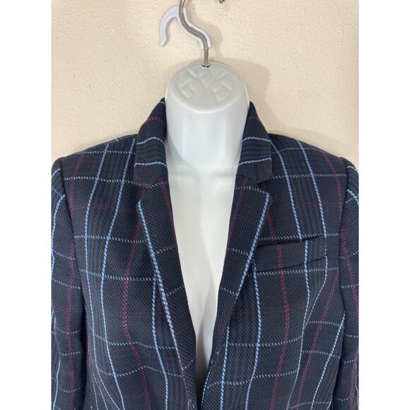 Vince Camuto Plaid Blazer Jacket Women’s Size 4 NWT $249 - Picture 2 of 7